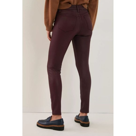 Joe's The Charlie High-Rise Coated Skinny Jeans - Picture 6 of 13